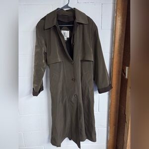 Elegant Misty Harbor Trench Coat